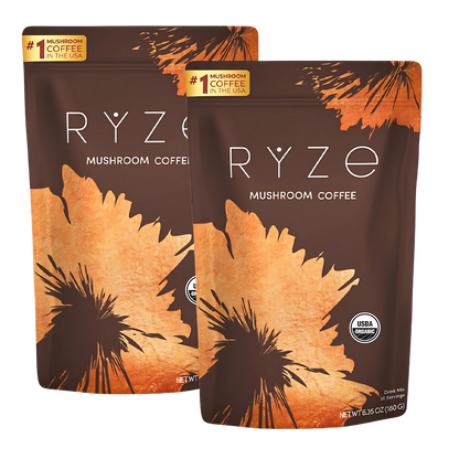RYZE 100% Premium Mushroom Coffee